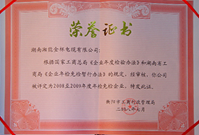 2008年至2009年度年檢免檢企業(yè).JPG